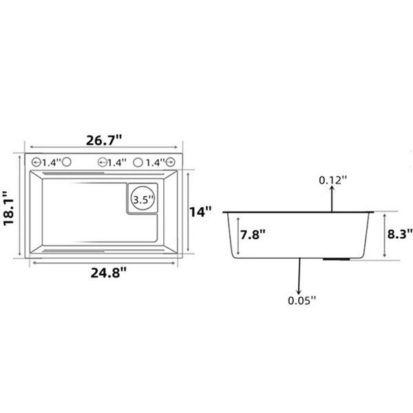 Dimensions du produit