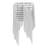10 Pack Stacking Backless Stools Set with Metal Frame-88365142