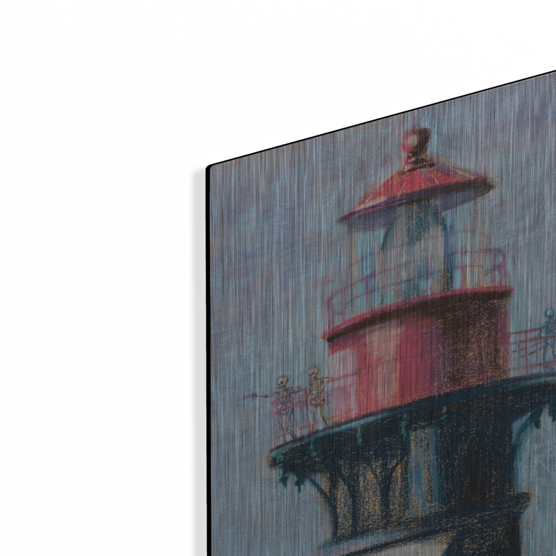 «I Can See My Crypt From Here» par Marie Marfia Fine Art, H 16 po x l 12 po