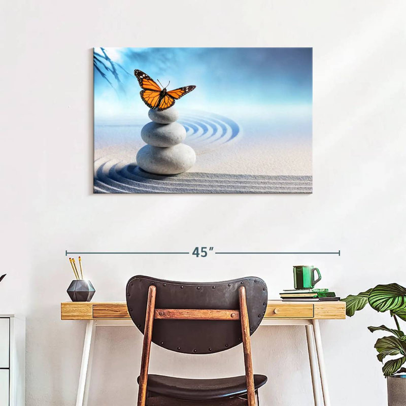 Butterfly Serenity, 24" H x 36" W