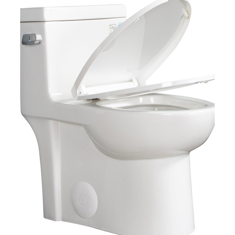 Couvercle de réservoir de toilette - Plastique blanc