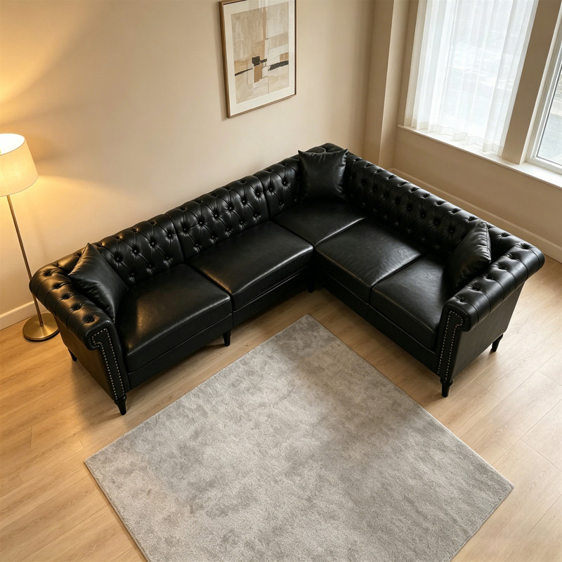 Canapé modulaire pour salon, Black