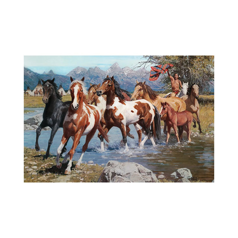 Native Wealth By David Mann - Wrapped Canvas Painting by David Mann - Wrapped Canvas Painting