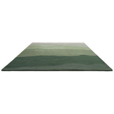 Sedimentary Handmade Wool Abstract Area Rug