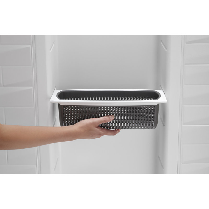 Choreograph 16.81" x 95.31" Bathroom Shelf, Sandbar