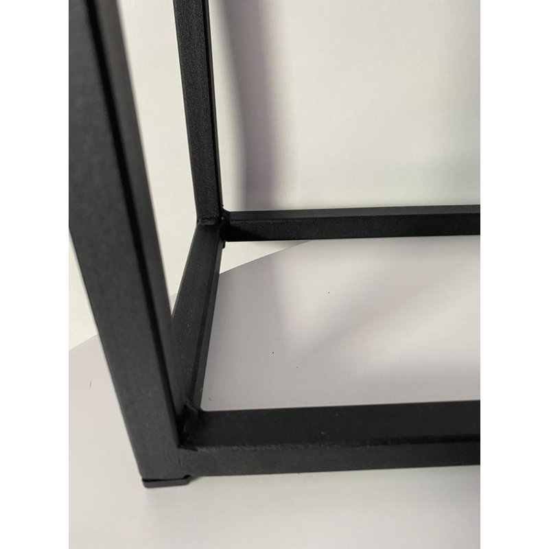 Hoopes 2 Freestanding Towel Stand, Black