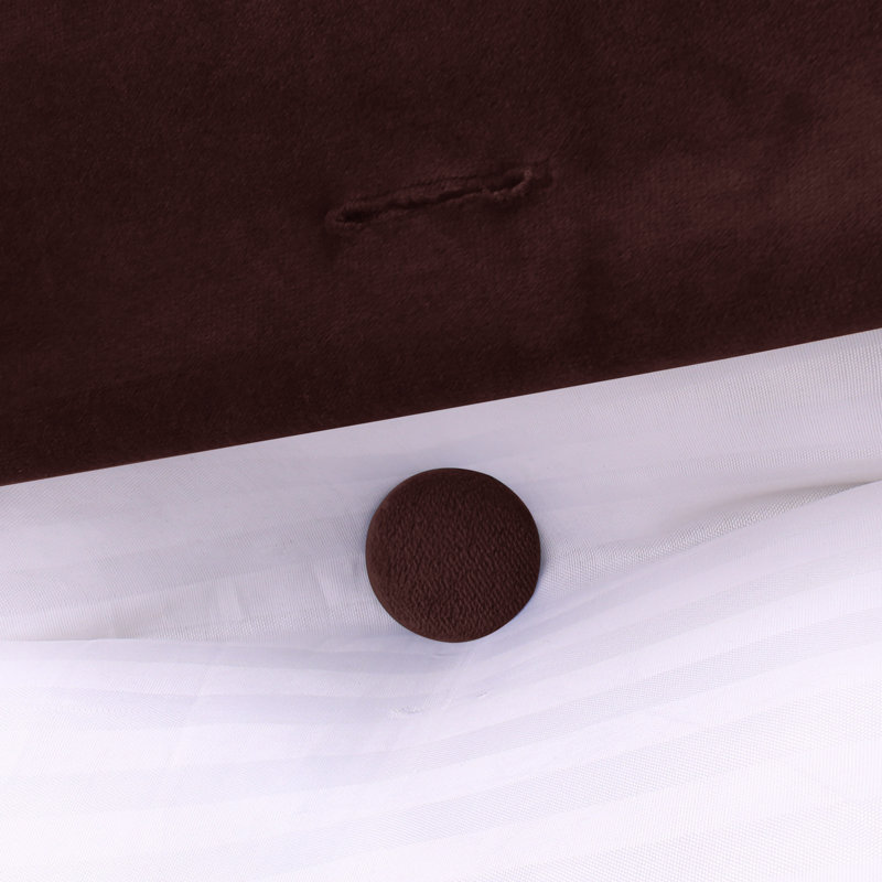 Sit-up Back Comfort Velvet Headboard Wedge Reading Pillow Triangular Backrest Back Support Compression, Twin, Cocoa Hazelnut