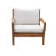 Ensemble de coussins de patio à assise profonde Tommy Bahama, Sunbrella résistant à la décoloration et à l'eau pour canapés de patio, canapés modulaires et chaises longues, l 24 po x P 24 po, 4 po d'épaisseur, réversible, os de bambou Bay-131480123-131480128