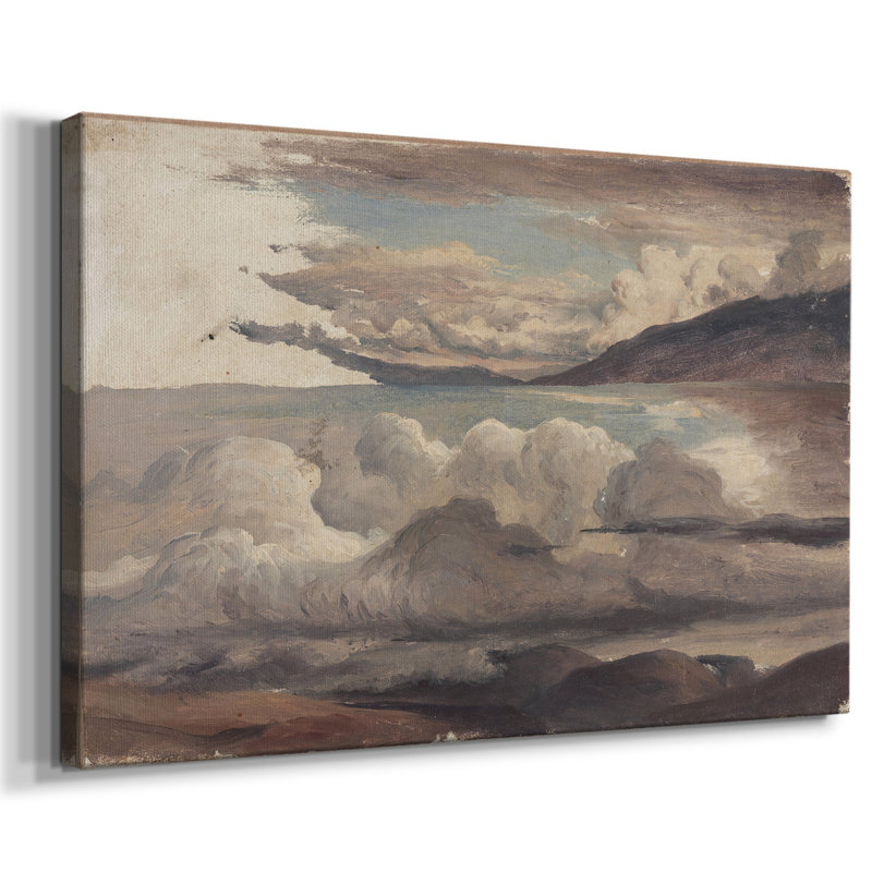 "Vintage Landscape" - CCCCLXI, reproduction d'art sur toile, H 13 po x l 19 po