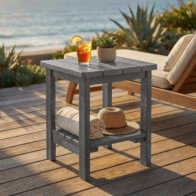 All Weather Adirondack Outdoor HDPE Side Table