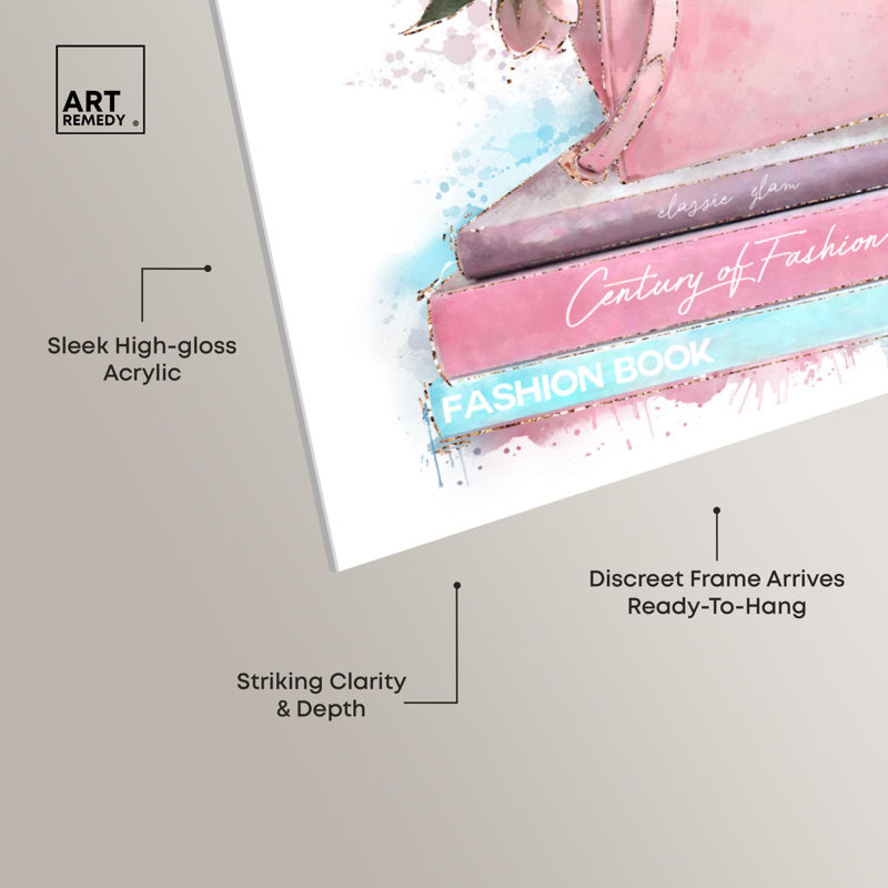 Ensemble de décorations en acrylique Godeed Geode Glam par Art Remedy, prêt à être accroché, H 20 po x l 16 po
