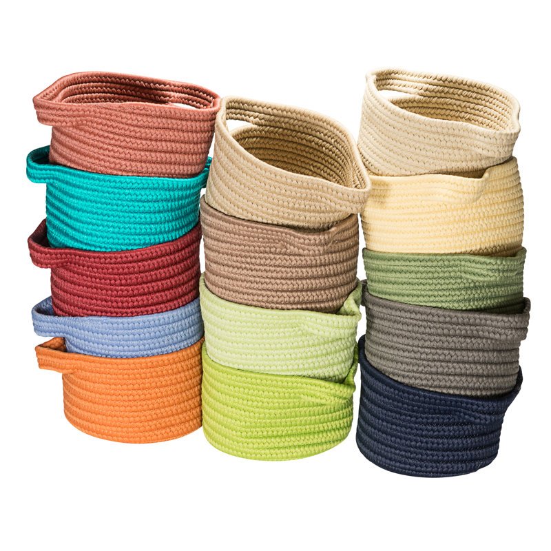 Ensemble de 4 paniers de rangement Vintage, Sarcelle