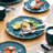 Colour 16 Piece Handmade Ceramic Dinnerware Set - Service for 4-1700407051