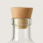 Lot de 2 bouteilles en verre de style Édimbourg de 750 ml / 25,3 oz avec bouchon en liège italien – Bouteilles à fond épais de qualité supérieure pour whisky, vin, huile d'olive, vinaigre balsamique, infusions, amers et sirops à cocktails