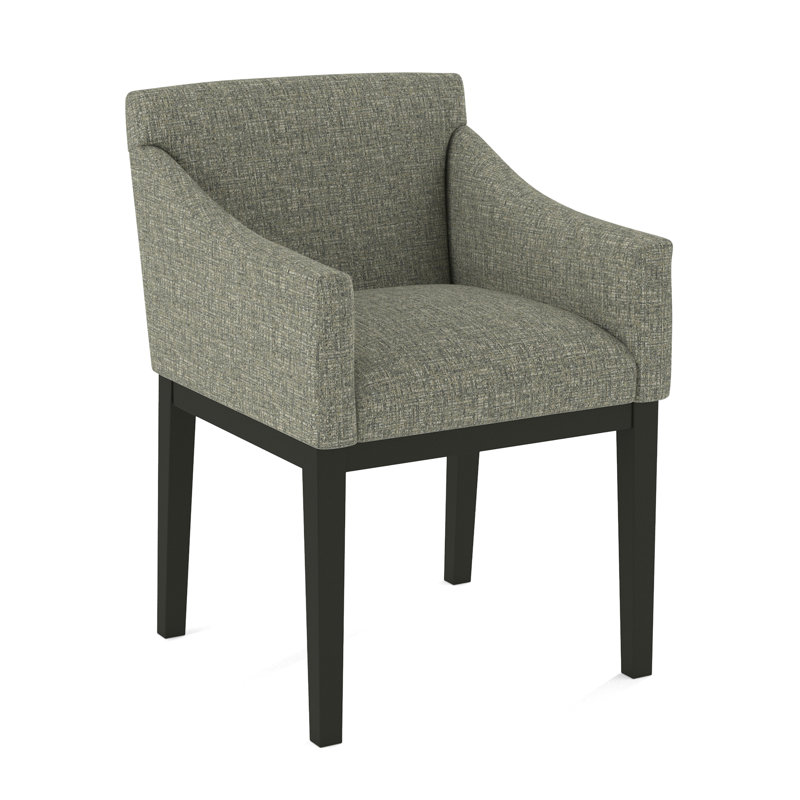 Upholstered Arm Chair, 61391-88, Black