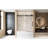 Matt Black Single Sliding Shower Door 56 - 60 "w X 60" H, 1/4 "(6 Mm) Tempered Glass, Proof Film, Stainless Steel Handle, Square Tube Track, American Bathroom Style, Large Wheels For Smooth And