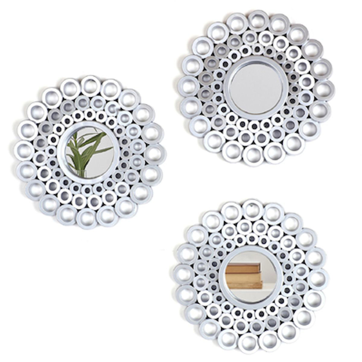 Set of 3 Round Mirrors