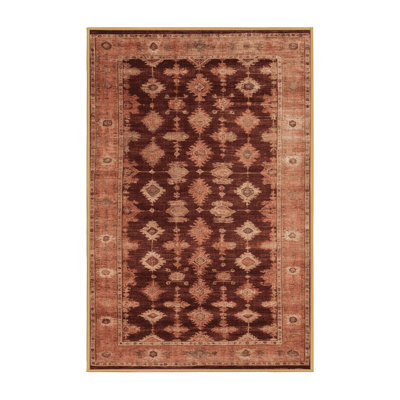 Tapis brun lavable à la machine