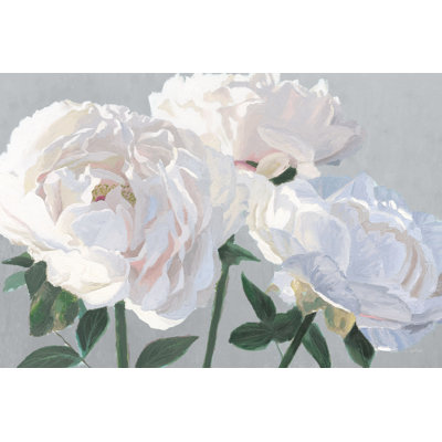Essence Of June I Grey by James Wiens - Wrapped Canvas Painting