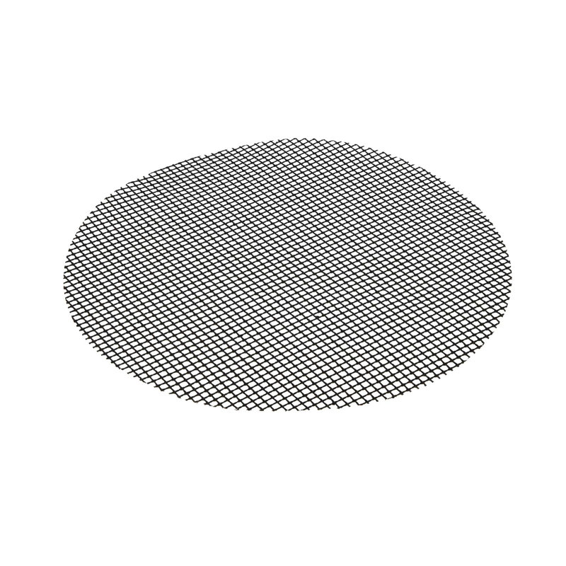 Tapis de barbecue noir en fibre de verre 11,8 pouces