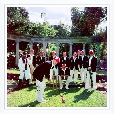 «Dapper Cricketer» par Slim Aarons - photographie