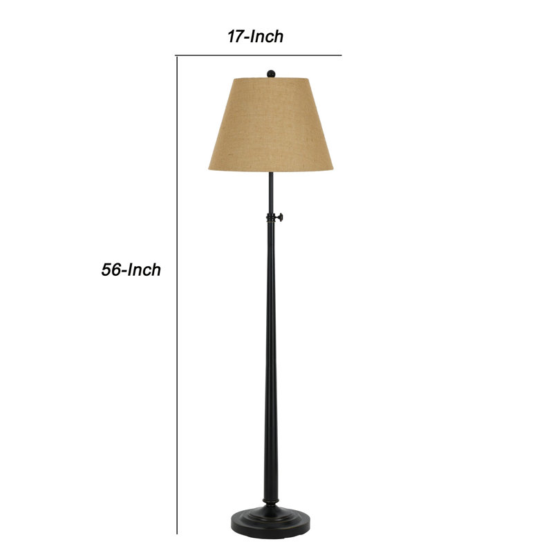 Lampe sur pied traditionnelle 56 "