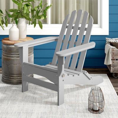 Chaise Adirondack pliante en plastique Leighton