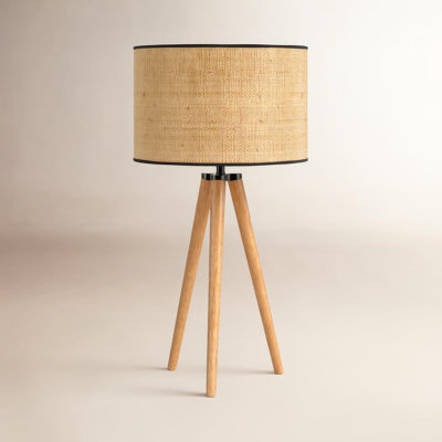 Kisa Wood Tripod Lamp