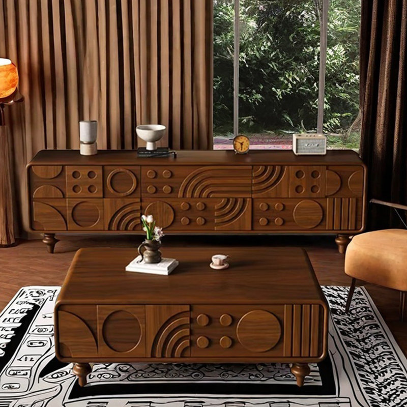 Combinaison meuble télé Design Sens, Brun