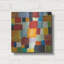 Art mural luxueux «City Block 1» par Cheryl Warrick, 12 po x 12 po-219630812