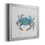Bulle bleue - Peinture sur toile encadrée-408779094-408779095