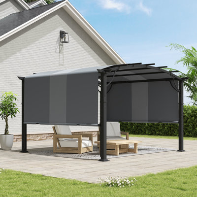 Aluminum Pergola with Canopy