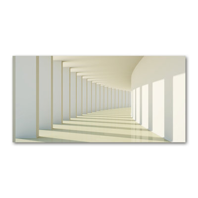 Corridor - No Frame Print on Canvas