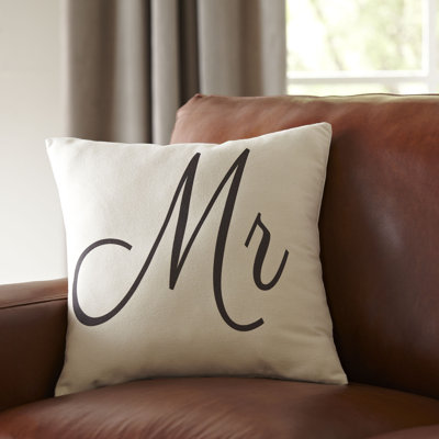 Mr. Pillow Cover