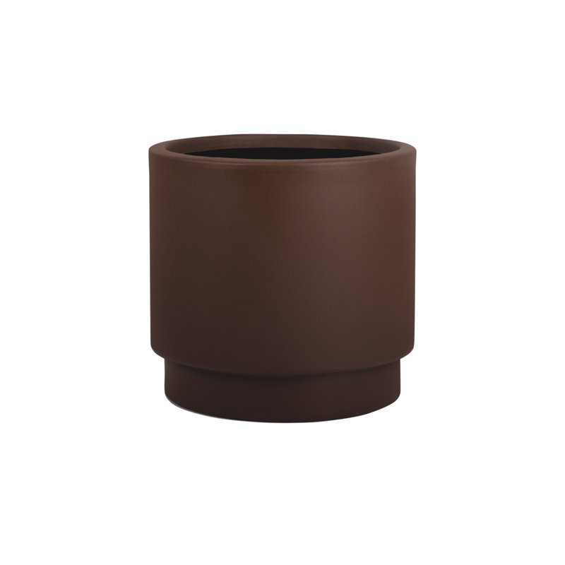 Pot Planter, 35cm H x 35cm W, Brown