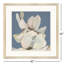 «Magnolia on Blue I», art encadré