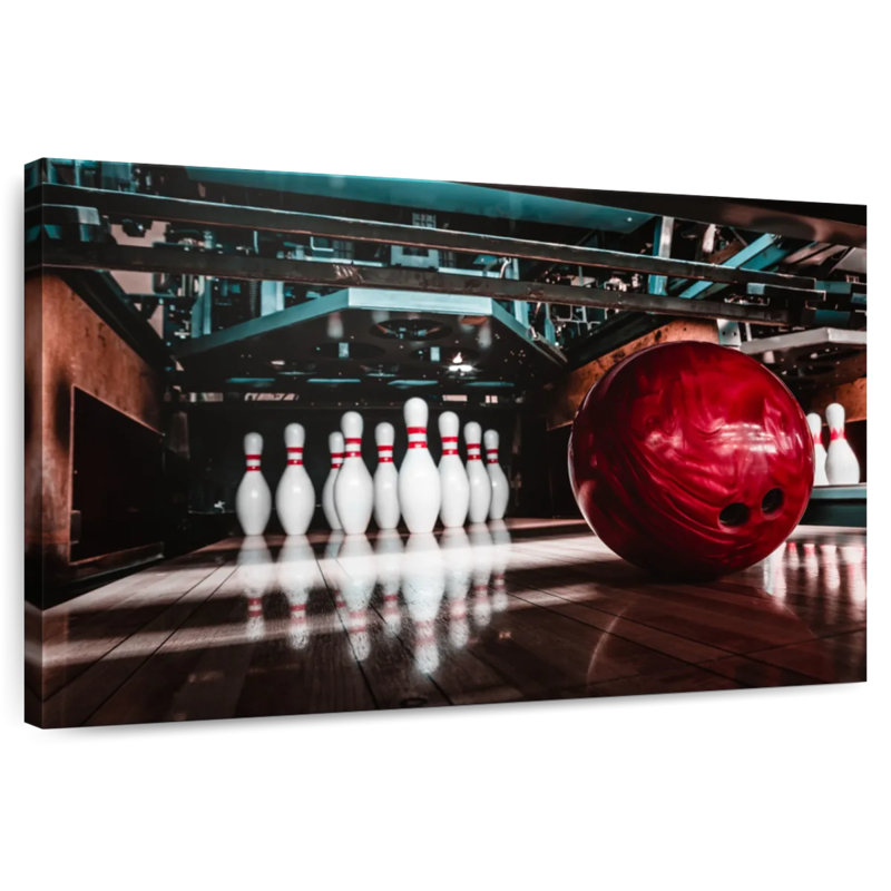 Sireci Bowling Lane, 34" H x 51" W