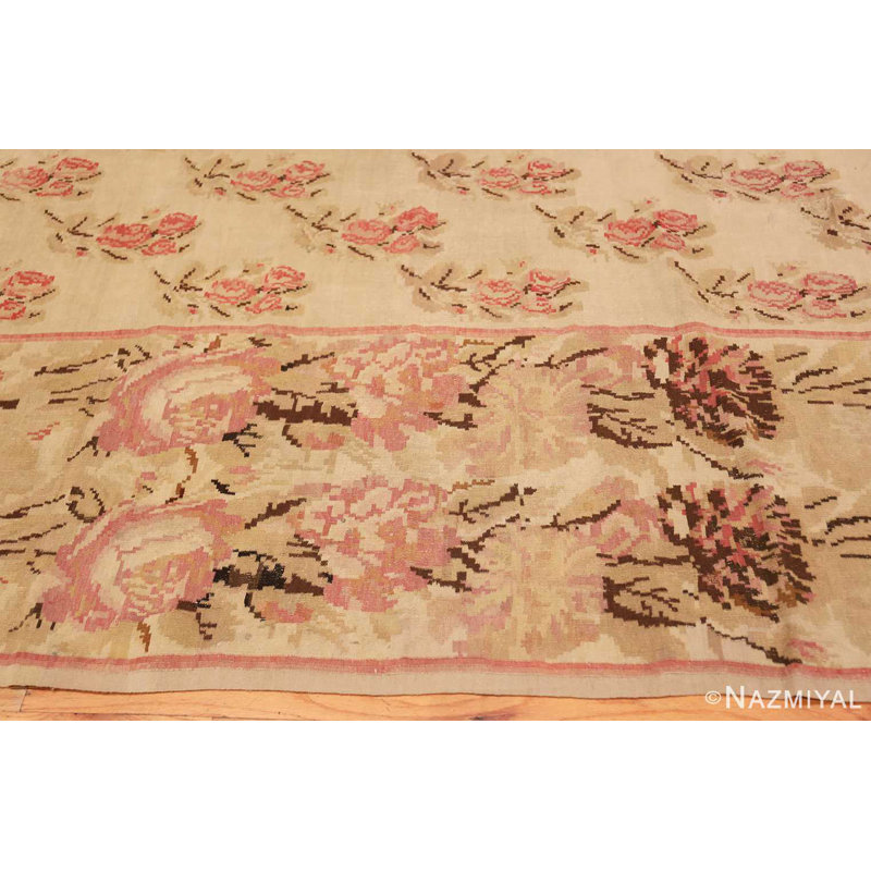 One-of-a-Kind Rectangle 12'9" X 14'3" Flatweave Area Rug