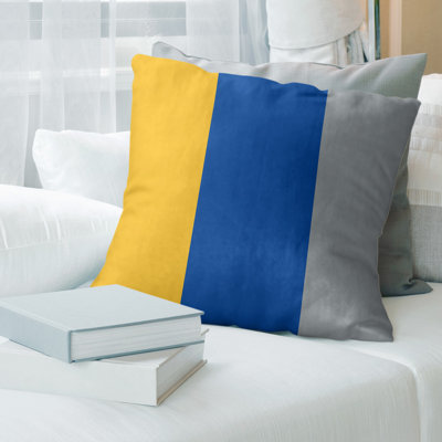 St. Louis Hockey Linen Striped Pillow Cover