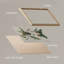 Art mural rustique vert sur des branches-101825659-101825657