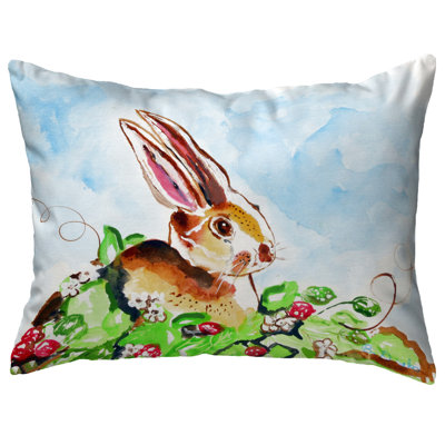 Outdoor Reversible Throw Pillow