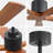 52" Modern 5-blade Without Light Ceiling Fan With Remote Control And Timing Function-766085910