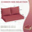Coussin de siège / de dossier pour causeuse Wynee-1351502757