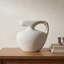 Vila 13In Sculptural Vessel Cream White-1418003575