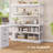 L-Shaped Executive Desk with Power Outlet-1142433689
