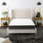 Powhattan 12-Inch Firm Gel Memory Foam Soft Mattress, Standard Size, Breathable, Zippered Cover, Edge Support-79616428