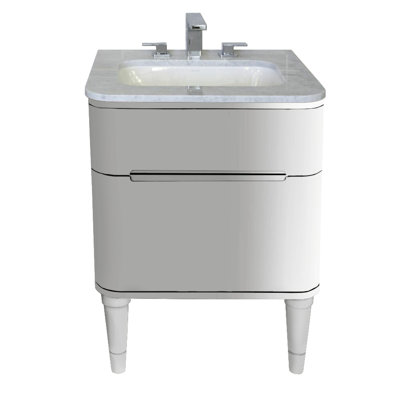 Eleganza 23.5'' W Single Bathroom Vanity Base