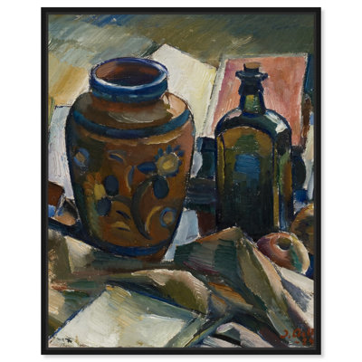Asetelma By Ilmari Aalto Canvas Vintage Farmhouse Art by Art Remedy