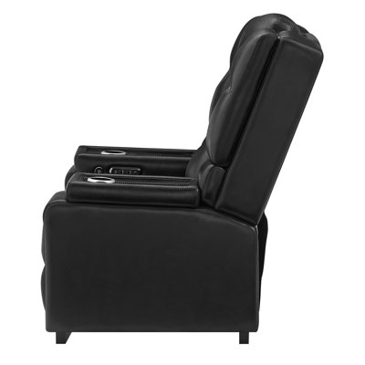 Fauteuil inclinable électrique noir