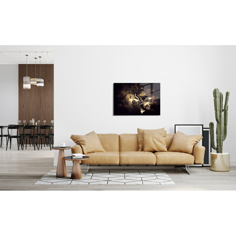 Peinture décorative en verre trempé, H 27,6 po x l 39,4 po